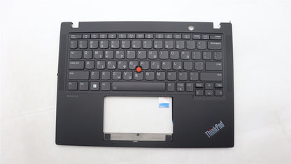 Lenovo ThinkPad X13 Gen 4 Keyboard Palmrest Top Cover Greek Black 5M11L85942