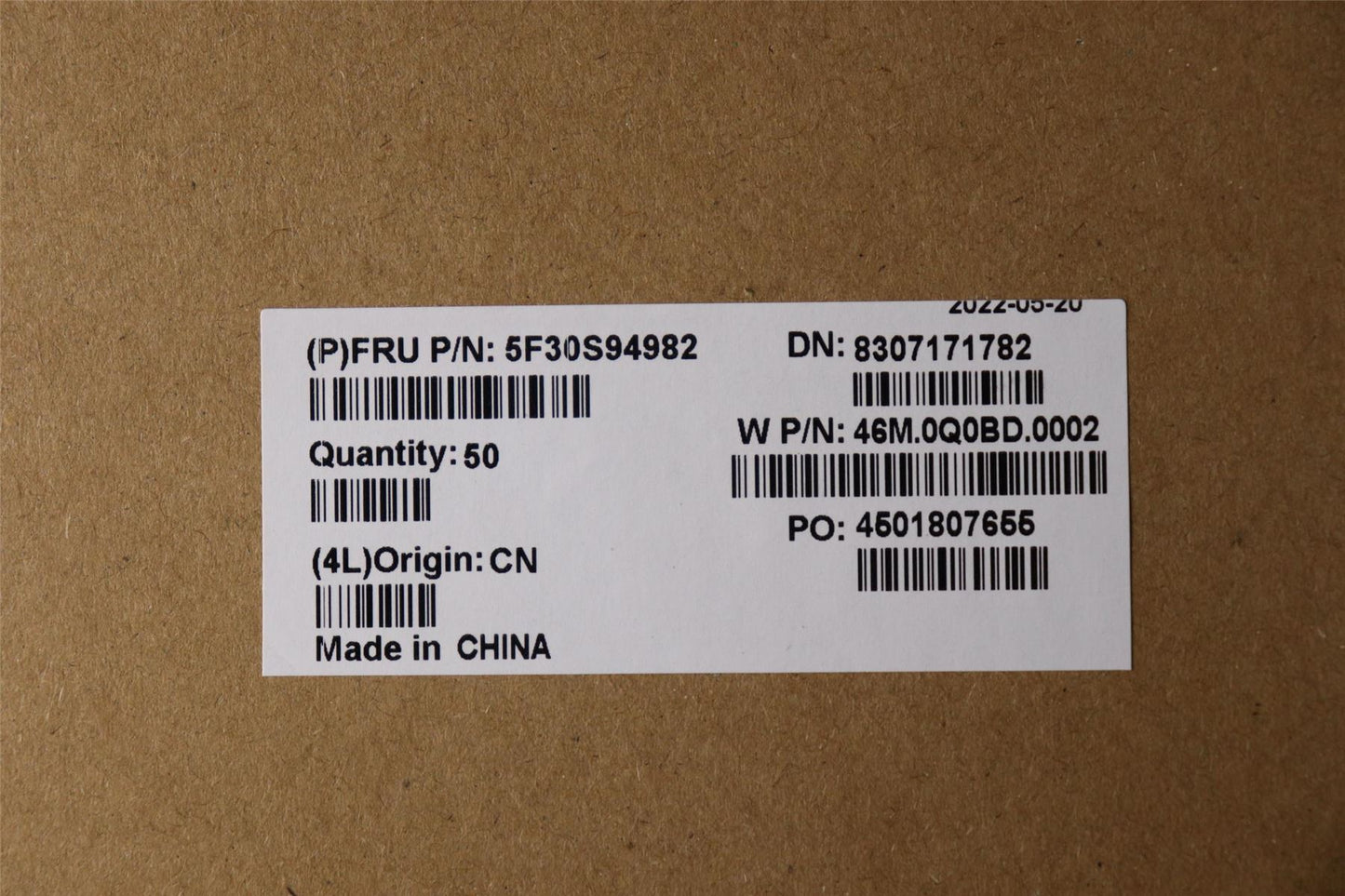 Lenovo FP BD W 21AT CG 5F30S94982