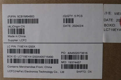 Lenovo Upper Case ASM_ARA L 83DERGB 5CB1M64883