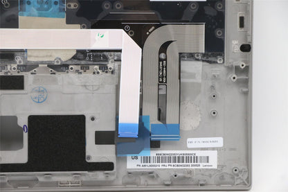 Lenovo ThinkPad T14s Keyboard Palmrest Top Cover Russian Silver 5M10Z41609