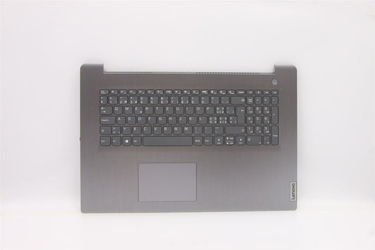 Lenovo IdeaPad 3-17ITL6 Palmrest Cover Touchpad Keyboard Swiss Grey 5CB1B97570