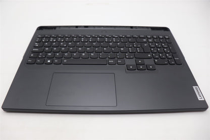 Lenovo Legion 5 16ARX8 Palmrest Cover Touchpad Keyboard Belgian Grey 5CB1L54648