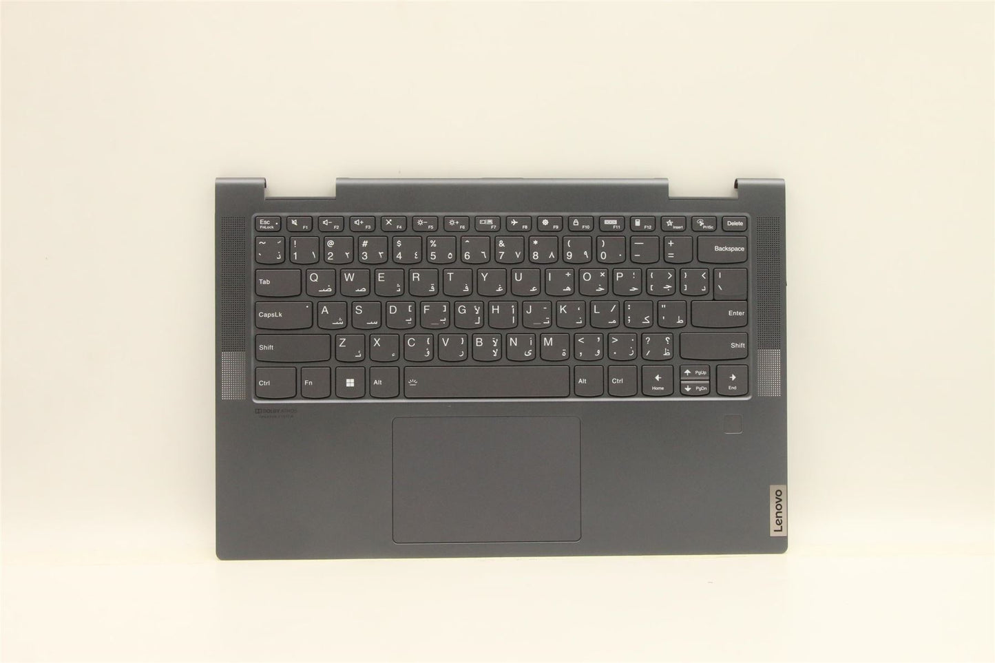 Lenovo IdeaPad 7 14ACN6 Palmrest Cover Touchpad Keyboard Arabic 5CB1D12419