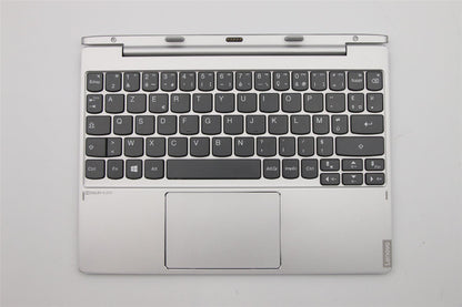 Lenovo IdeaPad Miix 320-10ICR Dock Keyboard Palmrest Touchpad Silver 5N20N61787