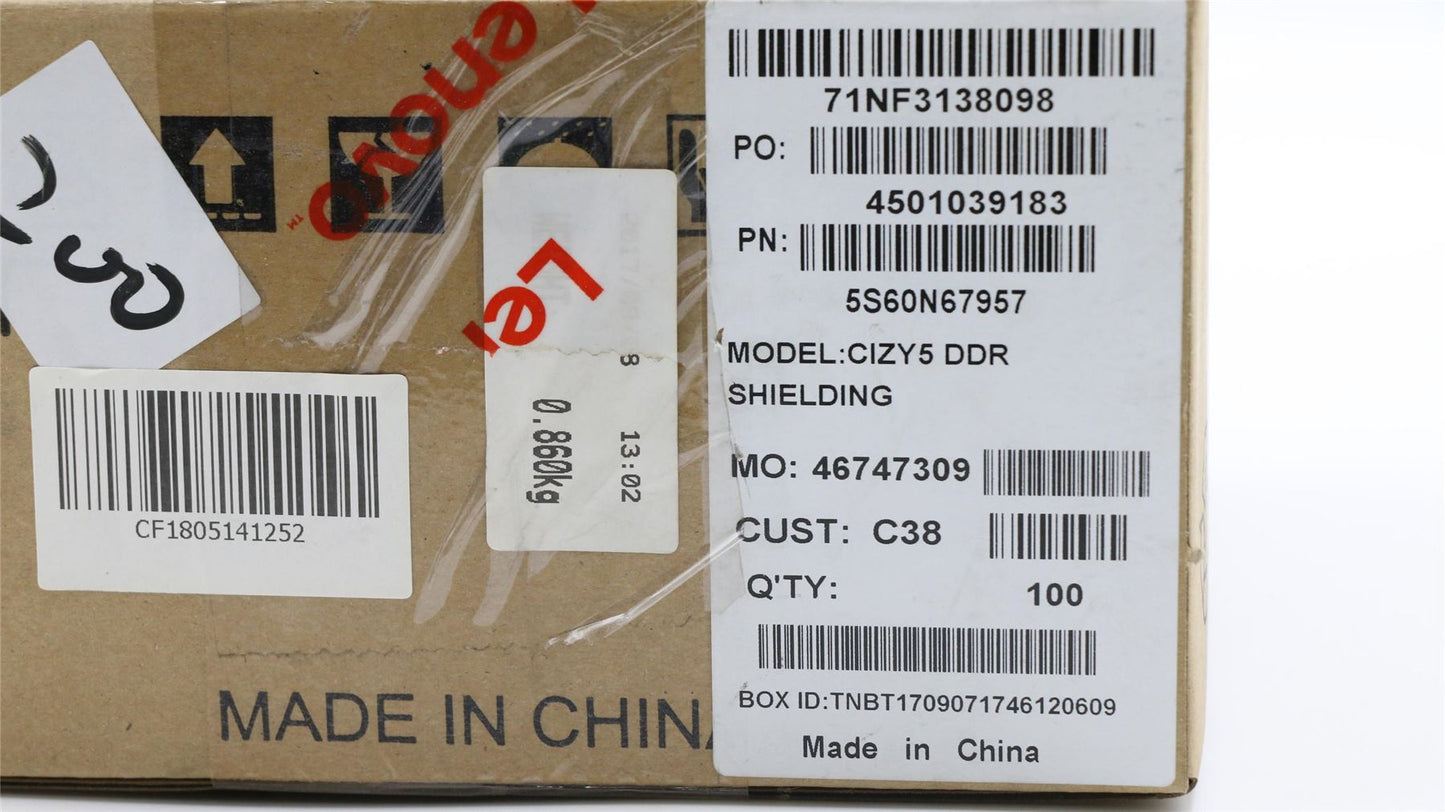 Lenovo Shielding of Memory C 80X7 5S60N67957