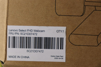 Lenovo FRU for Select FHD Webcam 5C21D07472