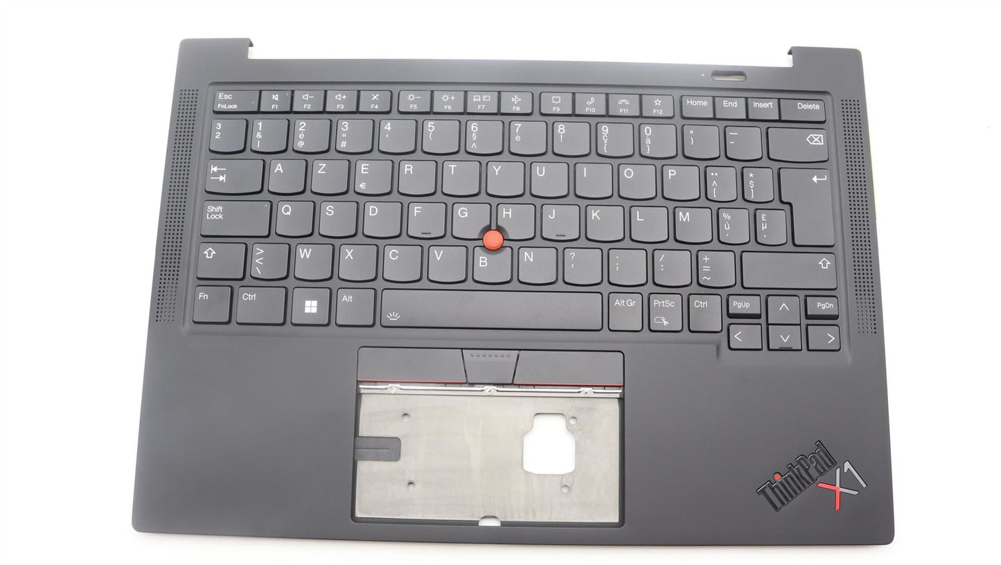 Lenovo ThinkPad X1 11th Gen Keyboard Palmrest Top Cover Belgian Black 5M11H62584