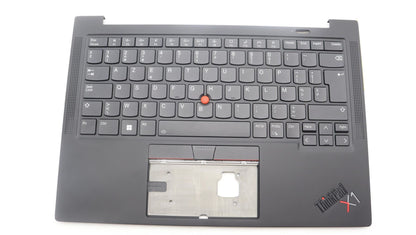 Lenovo ThinkPad X1 11th Gen Keyboard Palmrest Top Cover Belgian Black 5M11H62584