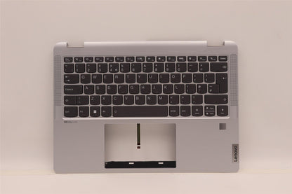 Lenovo IdeaPad 5 14IAU7 Keyboard Palmrest Top Cover UK Grey Backlit 5CB1H79942