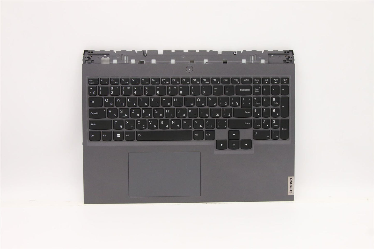 Lenovo 5 16ITH6H Palmrest Cover Touchpad Keyboard Russian Slate Grey 5CB1D05408