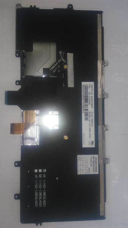 Genuine Lenovo ThinkPad X260 Keyboard Lithuanian Black Backlit 01AV539