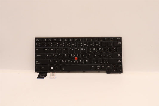 Lenovo ThinkPad L13 Gen 3 X13 Gen 3 L13 Gen 4 Keyboard Arabic Black 5N21H77179