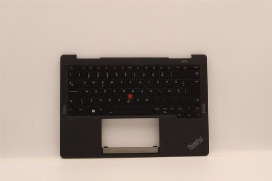 Lenovo ThinkPad X13s Keyboard Palmrest Top Cover Swedish Finnish 5M11J12750