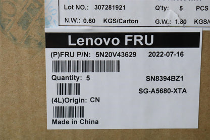 Lenovo ThinkPad L13 Gen 2 s Keyboard Hebrew Silver Backlit 5N20V43629