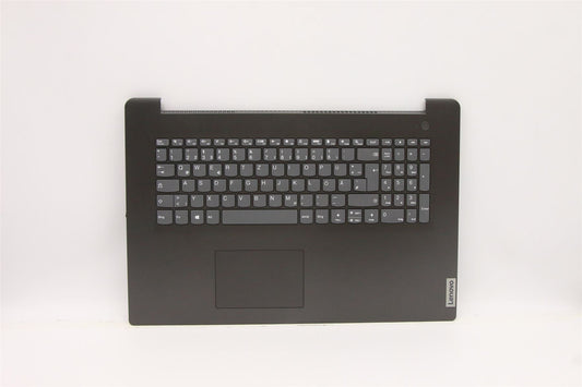 Lenovo V17 G2-ITL Keyboard Palmrest Top Cover German Grey 5CB1C92943