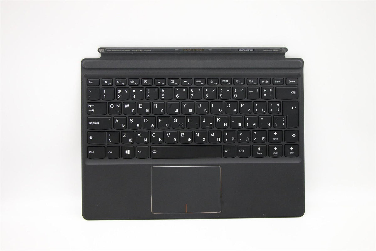 Lenovo Miix 720-12IKB Palmrest Touchpad Dock Base Keyboard Bulgarian 5N20L76640