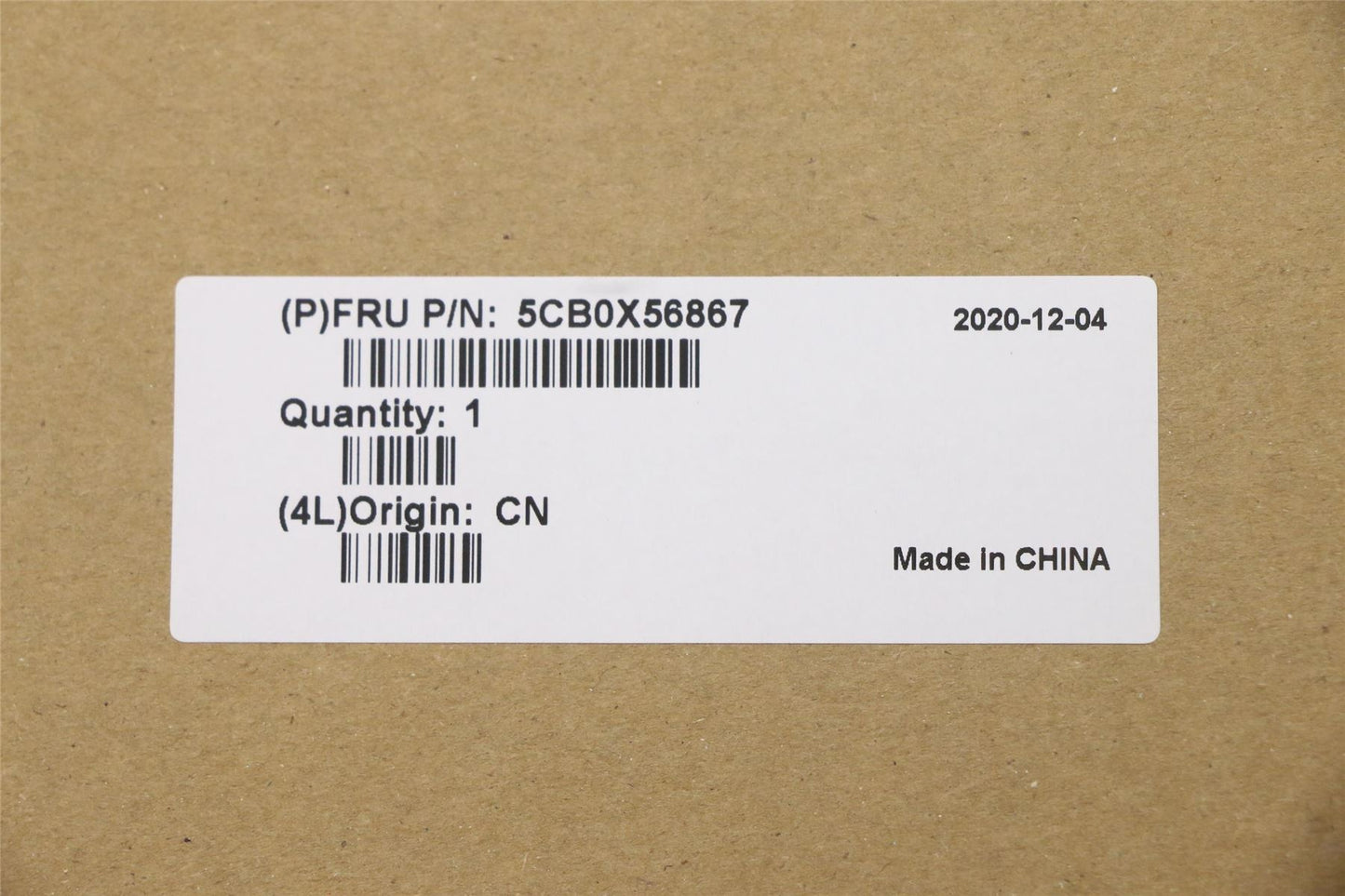 Lenovo Upper Case ASM_IT L81WC FPPGDIS 5CB0X56867