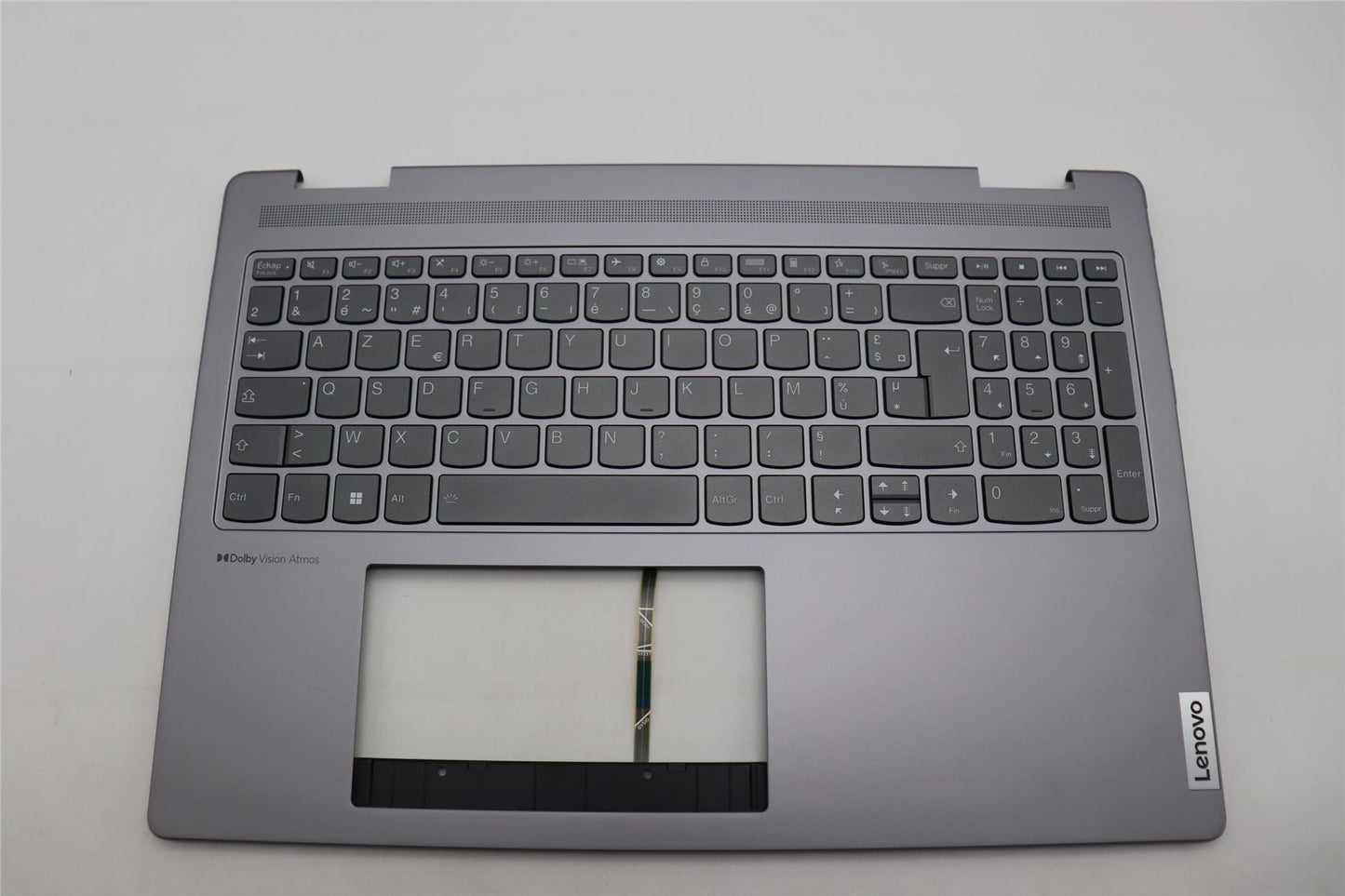 Lenovo Yoga 7 16IRL8 Keyboard Palmrest Top Cover French Arctic Grey 5CB1L39197