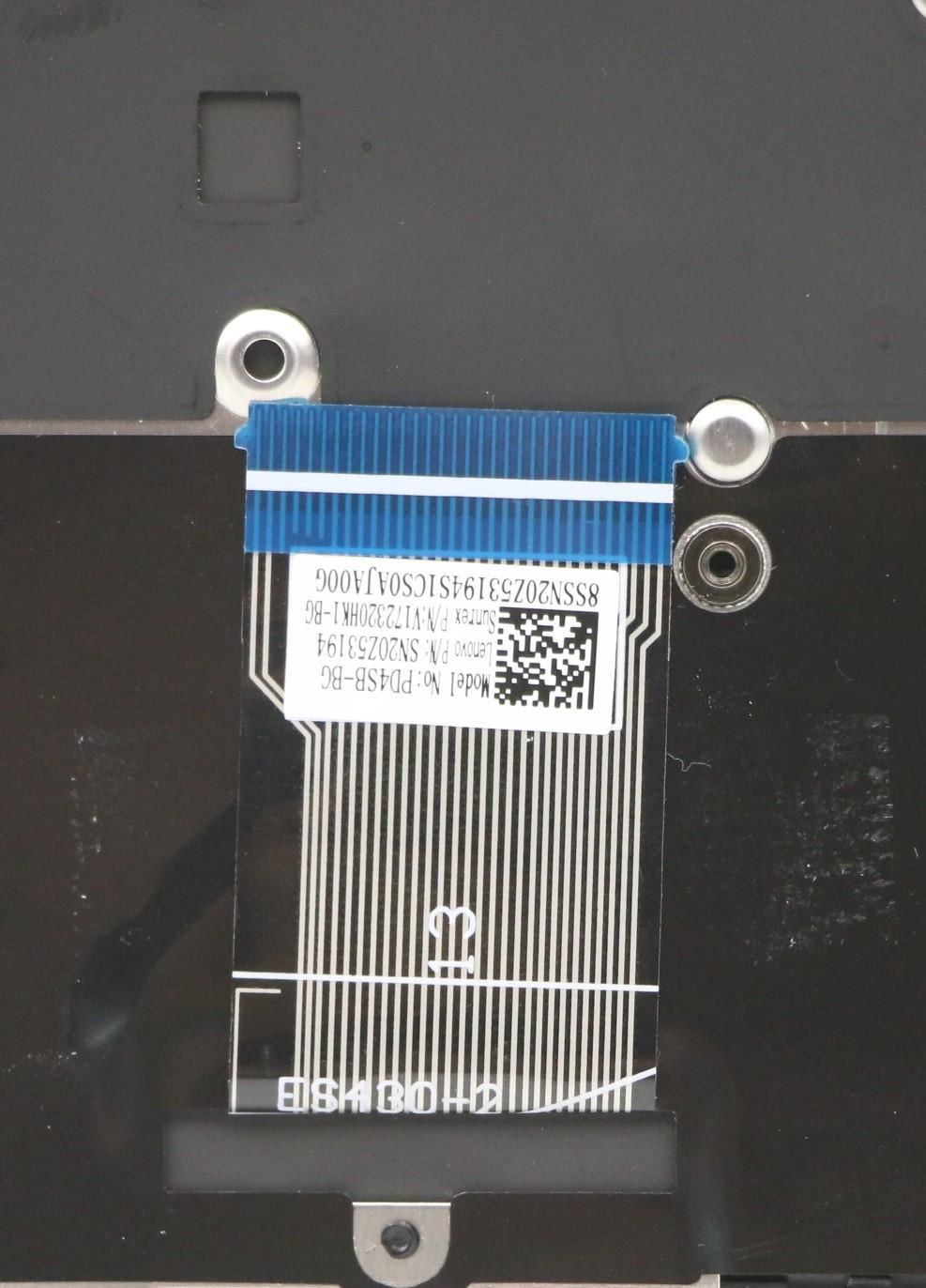 Lenovo Yoga 6-13ARE05 6-13ALC6 Keyboard Palmrest Top Cover Bulgairian 5CB1B22379