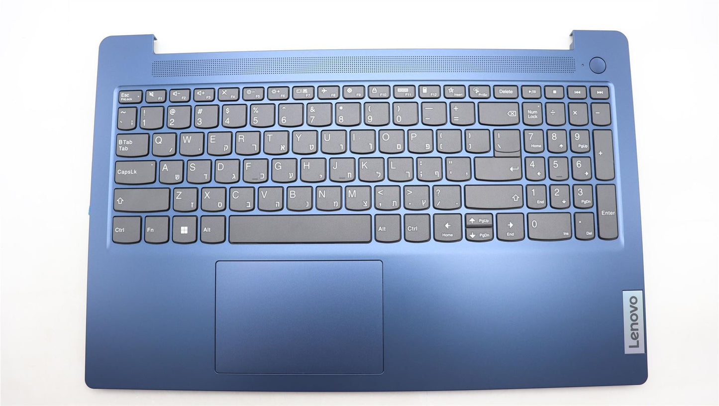 Lenovo IdeaPad 3 15IAH8 Palmrest Cover Touchpad Keyboard Hebrew 5CB1M41411