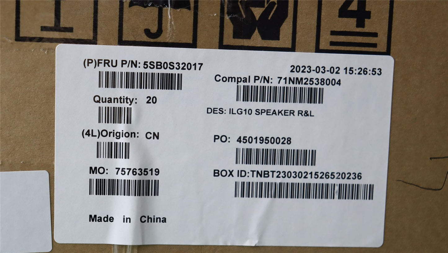 Lenovo LOQ 15IRH8 LOQ 15APH8 Speaker Speakers 5SB0S32017