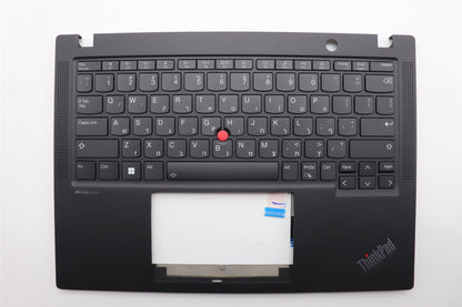 Lenovo ThinkPad X13 Gen 4 Keyboard Palmrest Top Cover Hebrew Black 5M11L86181