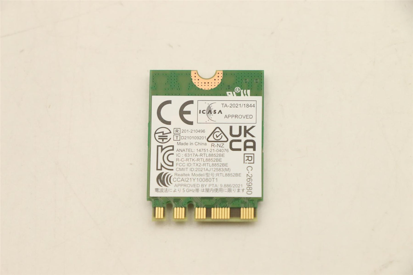 Lenovo 5W10V25844 Wireless,WLAN,LTN,8852BE