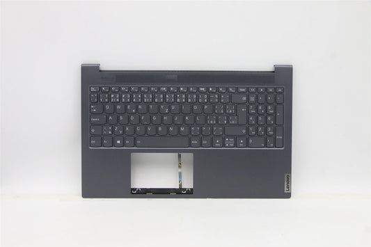 Lenovo Yoga 7-15IIL05 Keyboard Palmrest Top Cover Czech Grey 5CB0X55815