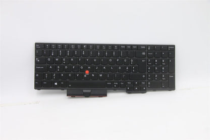 Lenovo ThinkPad T15g Gen 1 P15 Gen 1 Keyboard Estonian Black Backlit 5N20Z74817