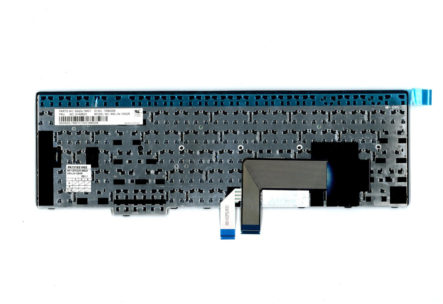 Lenovo ThinkPad L570 Keyboard Greek Black 01AX623