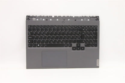 Lenovo Legion 5 Pro-16ITH6H Keyboard Palmrest Top Cover Slovenian 5CB1D05251