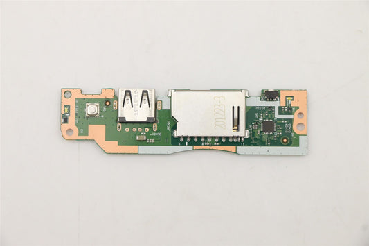 Lenovo IdeaPad 3-14ADA6 3-14ALC6 USB-A Card Reader Button Board Black 5C50S25180