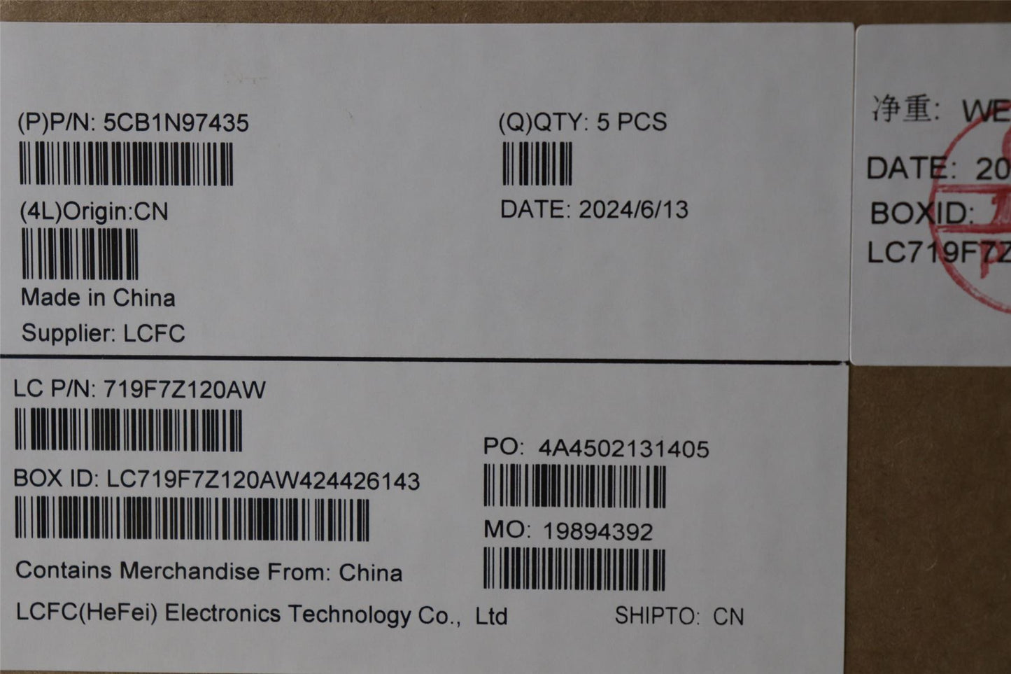 Lenovo Upper Case ASM_GER L 83E7FP AB BL 5CB1N97435