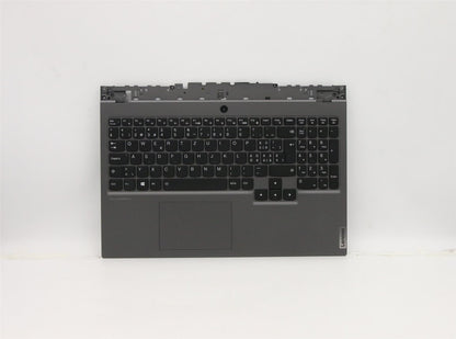 Lenovo 5P 15IMH05 Palmrest Cover Touchpad Keyboard Switzerland 5CB0Y99311