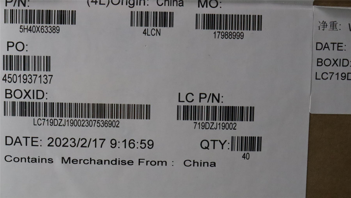 Lenovo HSINK FOR T580 INTEL VR T 5H40X63389