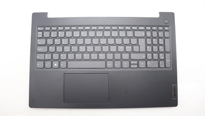 Lenovo V15 G4 IRU Palmrest Cover Touchpad Keyboard Nordic Grey 5CB1L67787