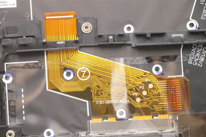 Lenovo ThinkPad X1 6th Gen Keyboard Palmrest Top Cover Greek 5M11C40964