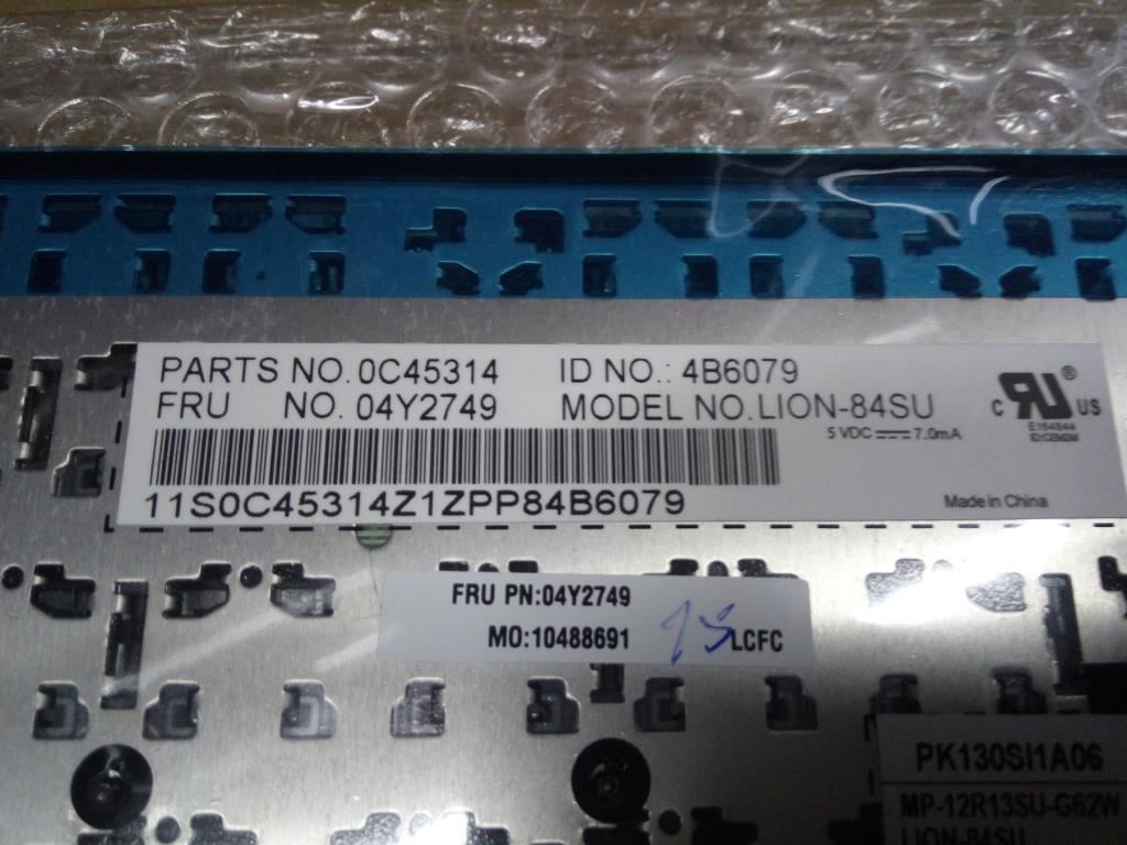 Lenovo E431/E440, RU, CHY Russian Keyboard 04Y2749