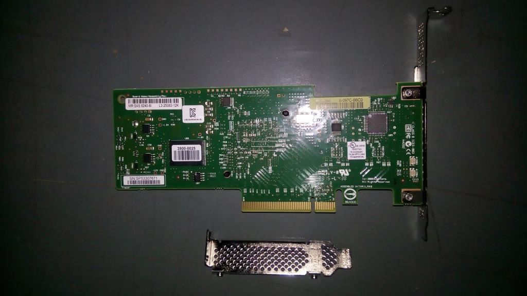 Lenovo FRU 9240-8i w/o 5 card and key bundle RAID Board 03X4322