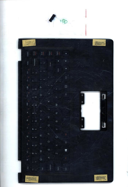 Lenovo ZIVY0 Upper Case BK W/KB-USA US English Keyboard 90205193
