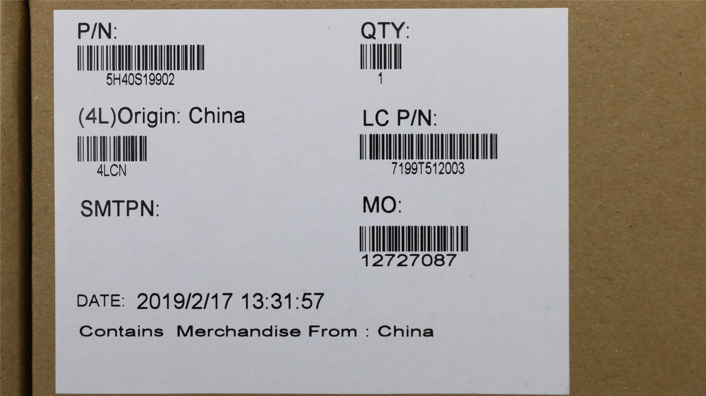Lenovo HeatsinkL81LW 5H40S19902