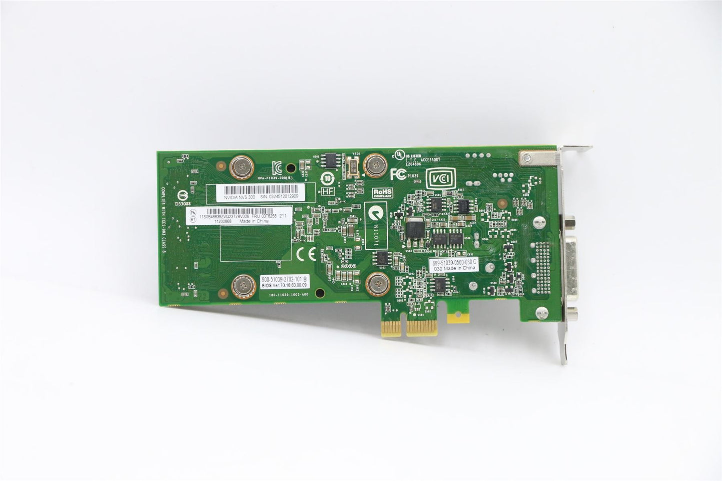 Lenovo NVIDIA NVS300 PCI-ex1512 03T8258