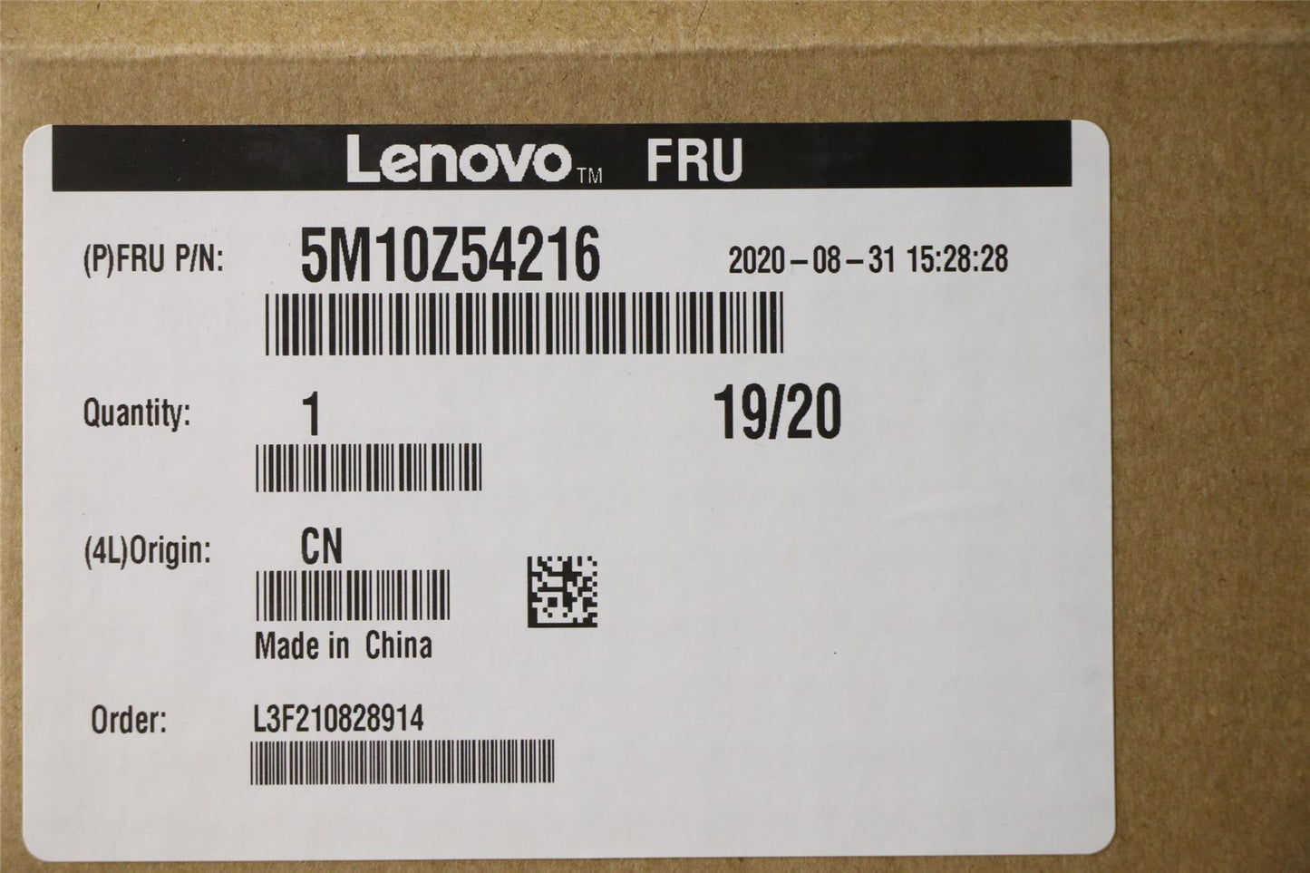 Lenovo ThinkPad T14s Keyboard Palmrest Top Cover Switzerland Black 5M10Z54216