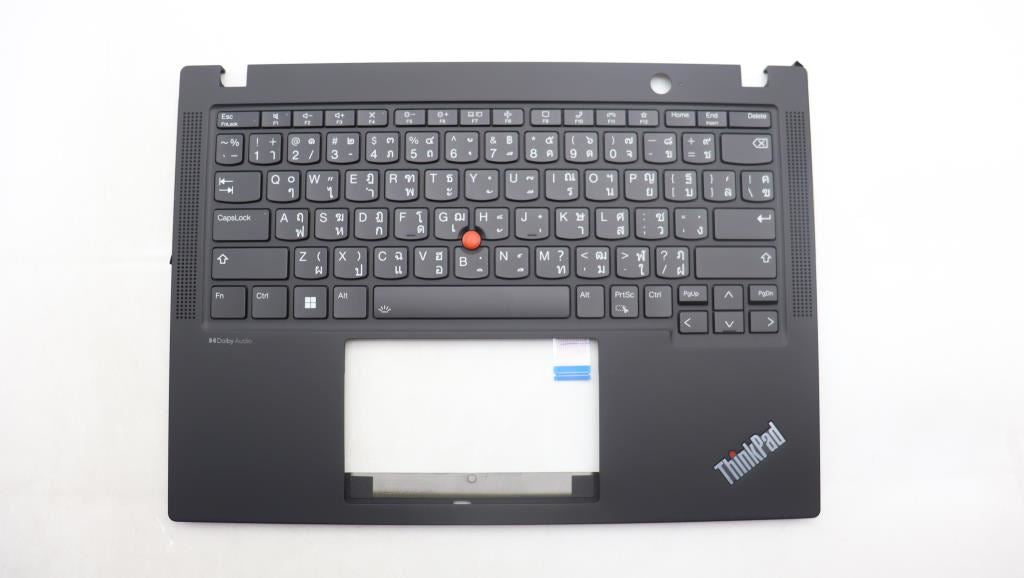 Lenovo ThinkPad X13 Gen 4 Keyboard Palmrest Top Cover Thai Black 5M11L86058