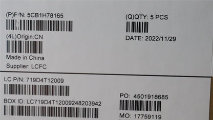 Lenovo Upper Case ASM_UKE L82RK FP MB BL 5CB1H78165