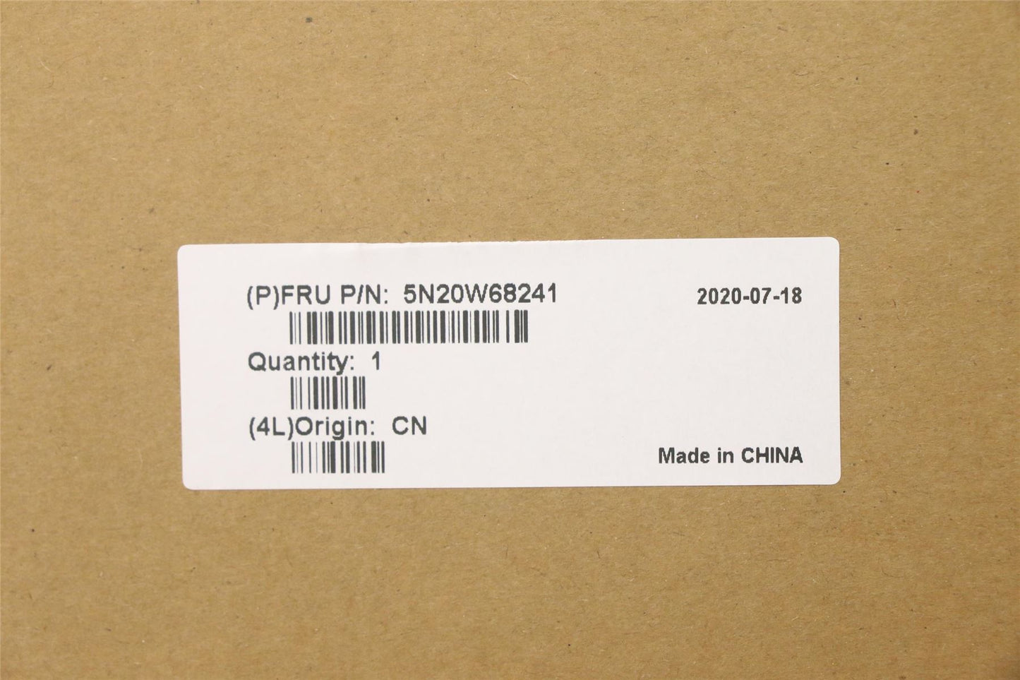 Lenovo ThinkPad L15 2 L15 Keyboard UK Black Backlit 5N20W68241