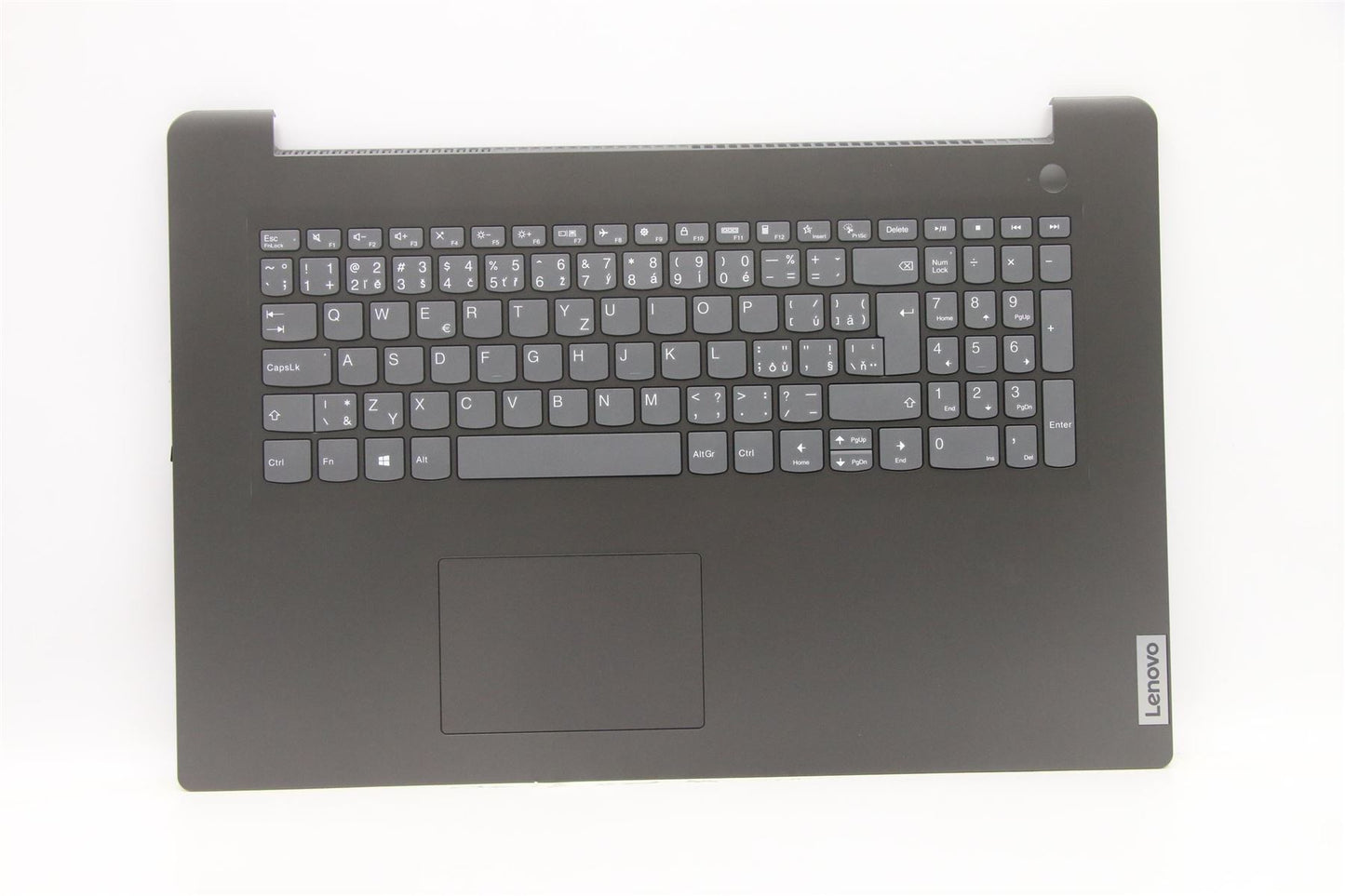 Lenovo V17 G2 ITL Palmrest Cover Touchpad Keyboard Czech Slovakian 5CB1D01866
