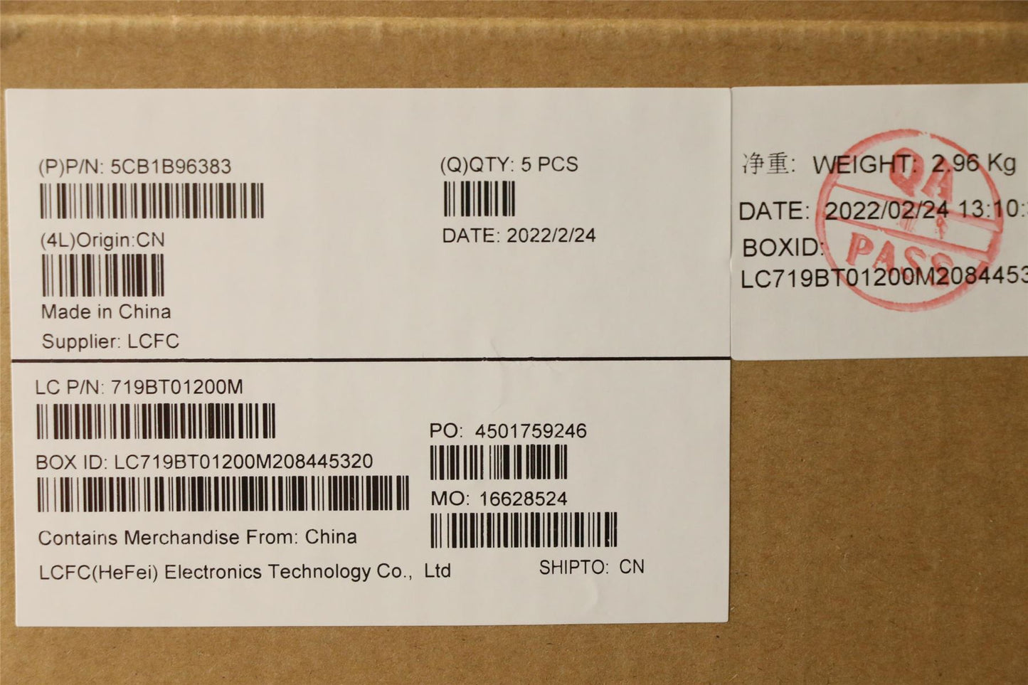 Lenovo Upper Case ASM_FRA/ARA L82KA BK 5CB1B96383