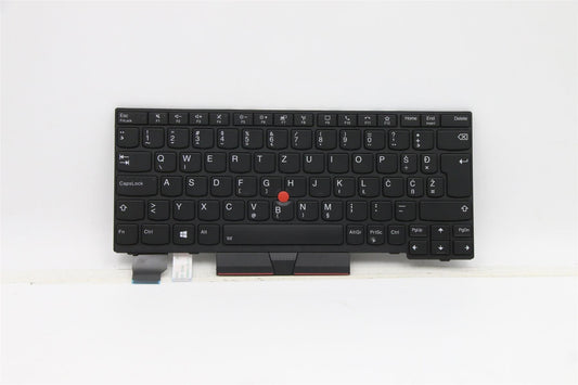 Lenovo ThinkPad L13 2 X13 Keyboard Serbian Black Backlit 5N20V43348