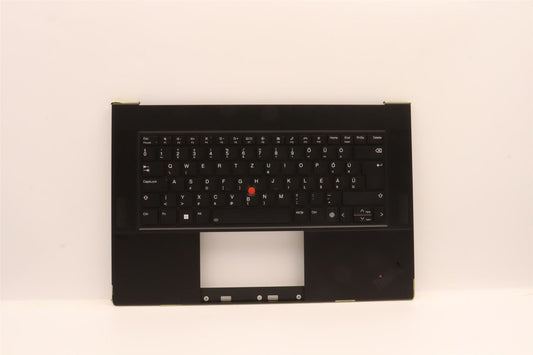 Lenovo ThinkPad Z16 Gen 1 Keyboard Palmrest Top Cover Hungarian Black 5M11J13366